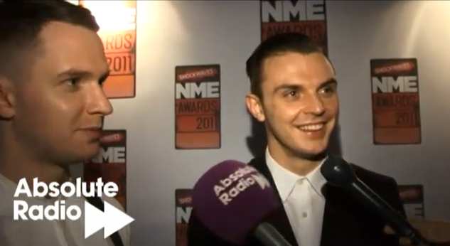 HURTS NME AWARS 2011 ABSOLUTE RADIO