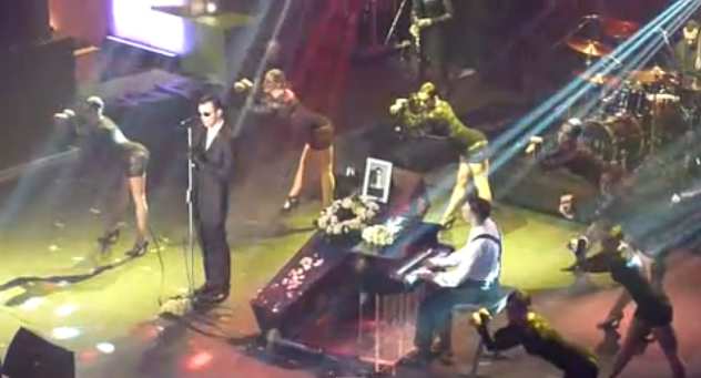 HURTS NME AWARS 2011 ABSOLUTE RADIO