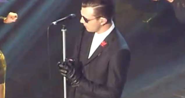 HURTS NME AWARS 2011 ABSOLUTE RADIO