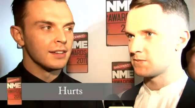 HURTS INTERVIEW NME AWARDS RED CARPET 2011