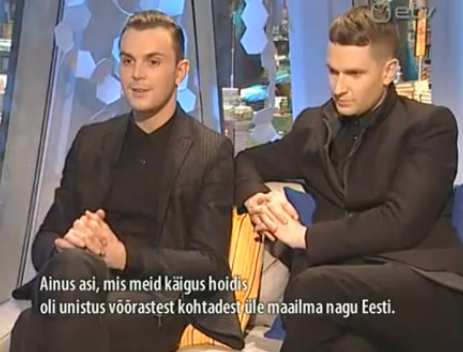 HURTS EN TALLINN (ESTONIA)